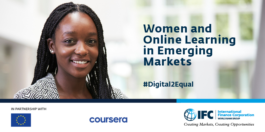 IFC partners with Coursera and the European Commission to publish study on women and online learning in Nigeria