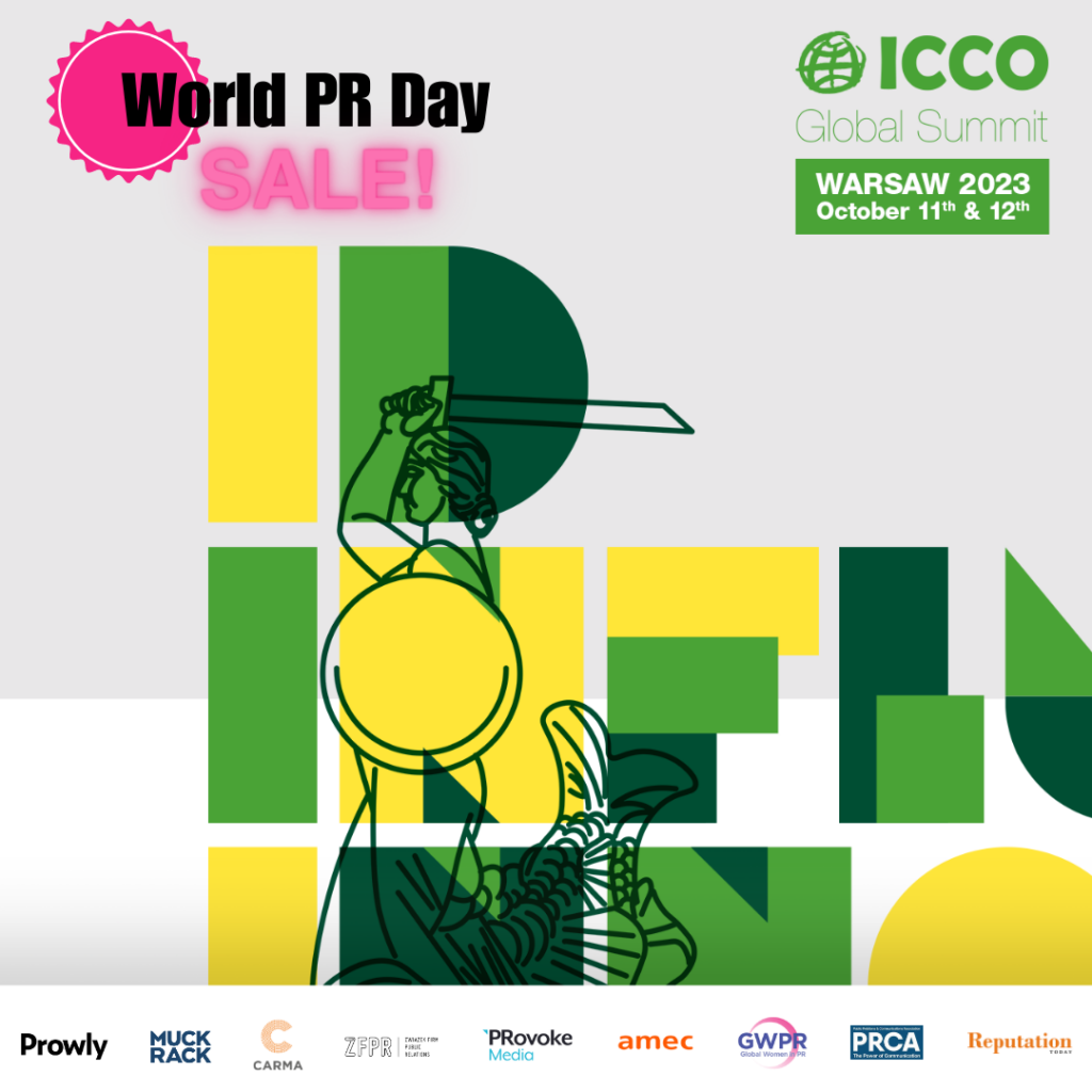 ICCO Offers 15% Discount on Global Summit as Part of World PR Day Celebrations