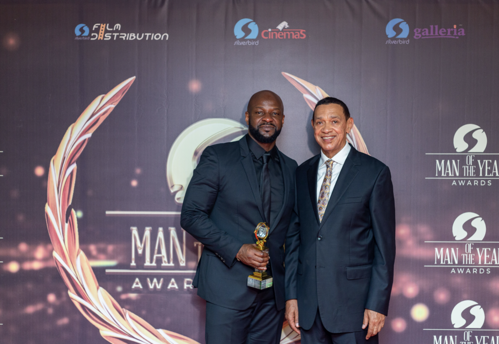 Alex Okosi Recognised for exceptional achievements in the African media and entertainment industry by Silverbird Group