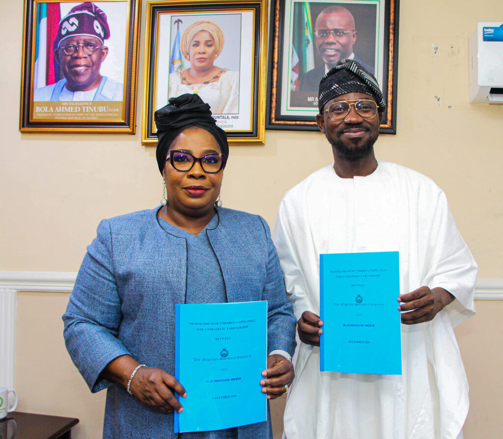 Nigerian Society Of Engineers, BHM Sign MoU For Communications Partnership To Enhance Perception And Prestige Of Nigerian Engineers