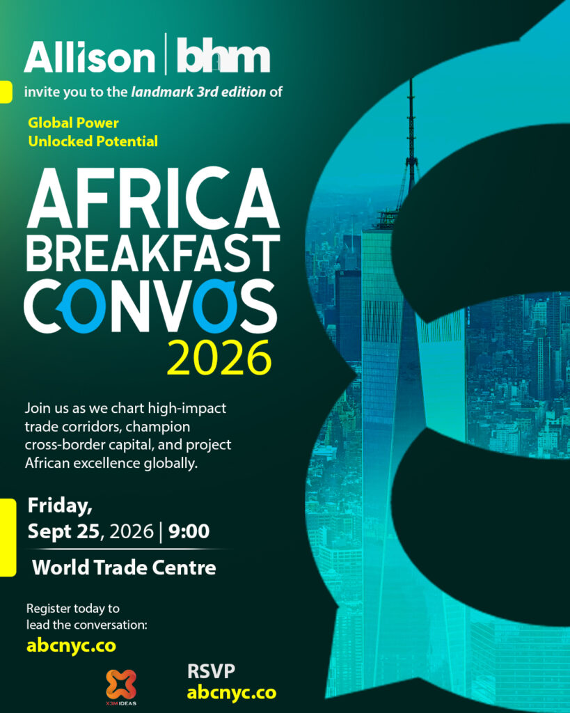 BHM and Allison Announce Africa Breakfast Conversations at UNGA81