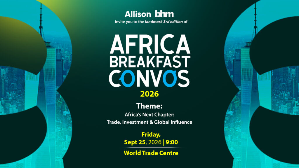 BHM and Allison Announce Africa Breakfast Conversations at UNGA81